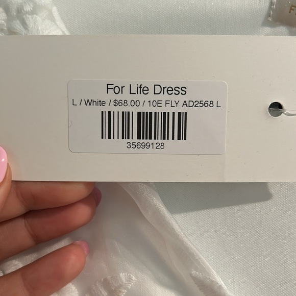 ONE LOVED BABE WHITE DRESS! 🤍 - Picture 5 of 5